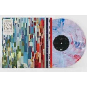 Death Cab For Cutie Narrow Stairs Clear Red Blue Swirl Vinyl Record MINT
